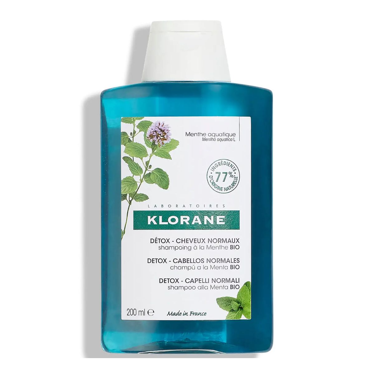 Klorane Detox Shampoo with Organic Mint