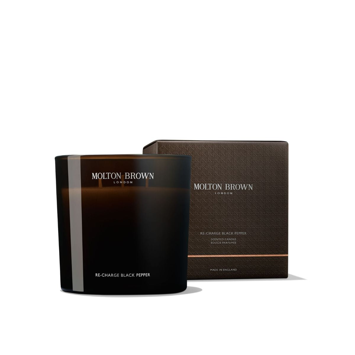 Molton Brown Re-Charge Black Pepper Luxury Scented Triple Wick Candle