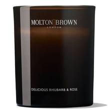 Molton Brown Delicious Rhubarb & Rose Signature Scented Single Wick Candle.