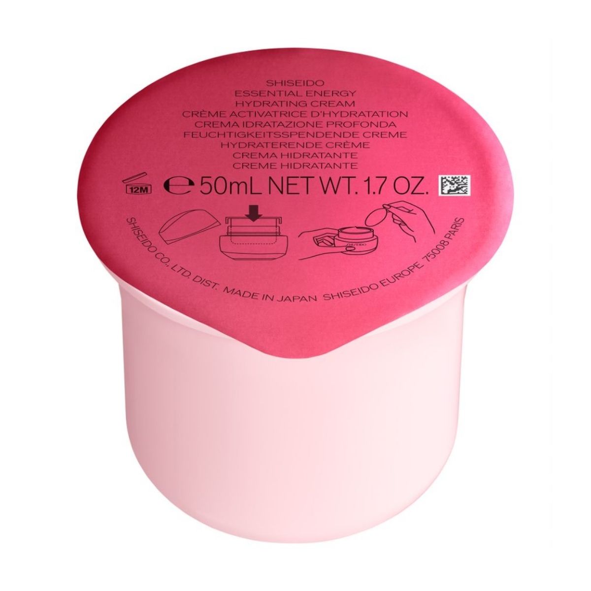 Shiseido Essential Energy Hydrating Cream (Refill).