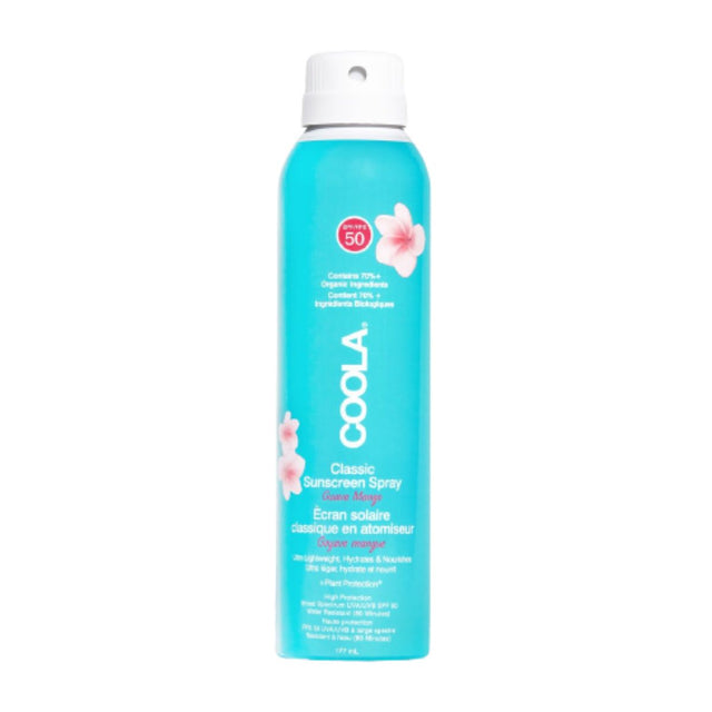 Coola Body Spray SPF50 Guava Mango