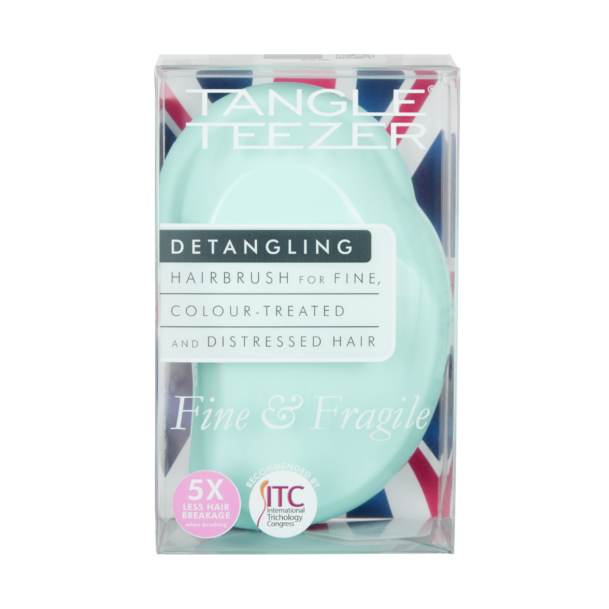 Tangle Teezer Fine and Fragile Detangling Hairbrush Mint Violet