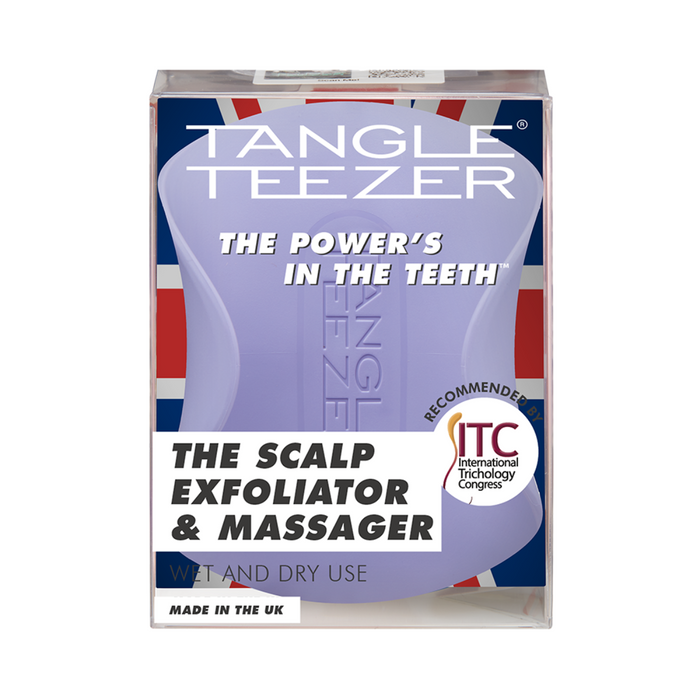 Tangle Teezer The Scalp Exfoliator & Massager - Lavender Lite packed