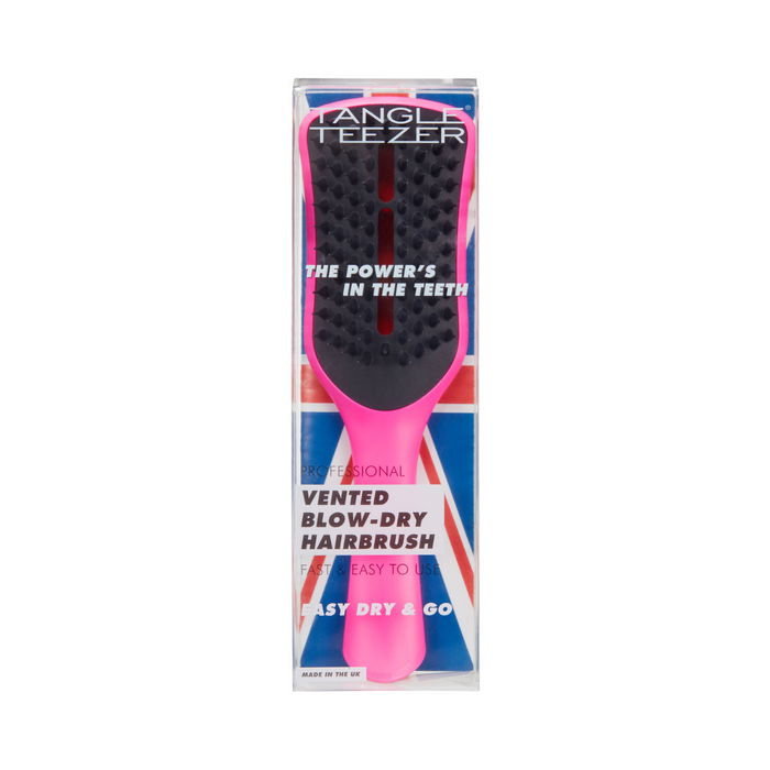 Tangle Teezer Easy Dry & Go Shocking Cerise packed