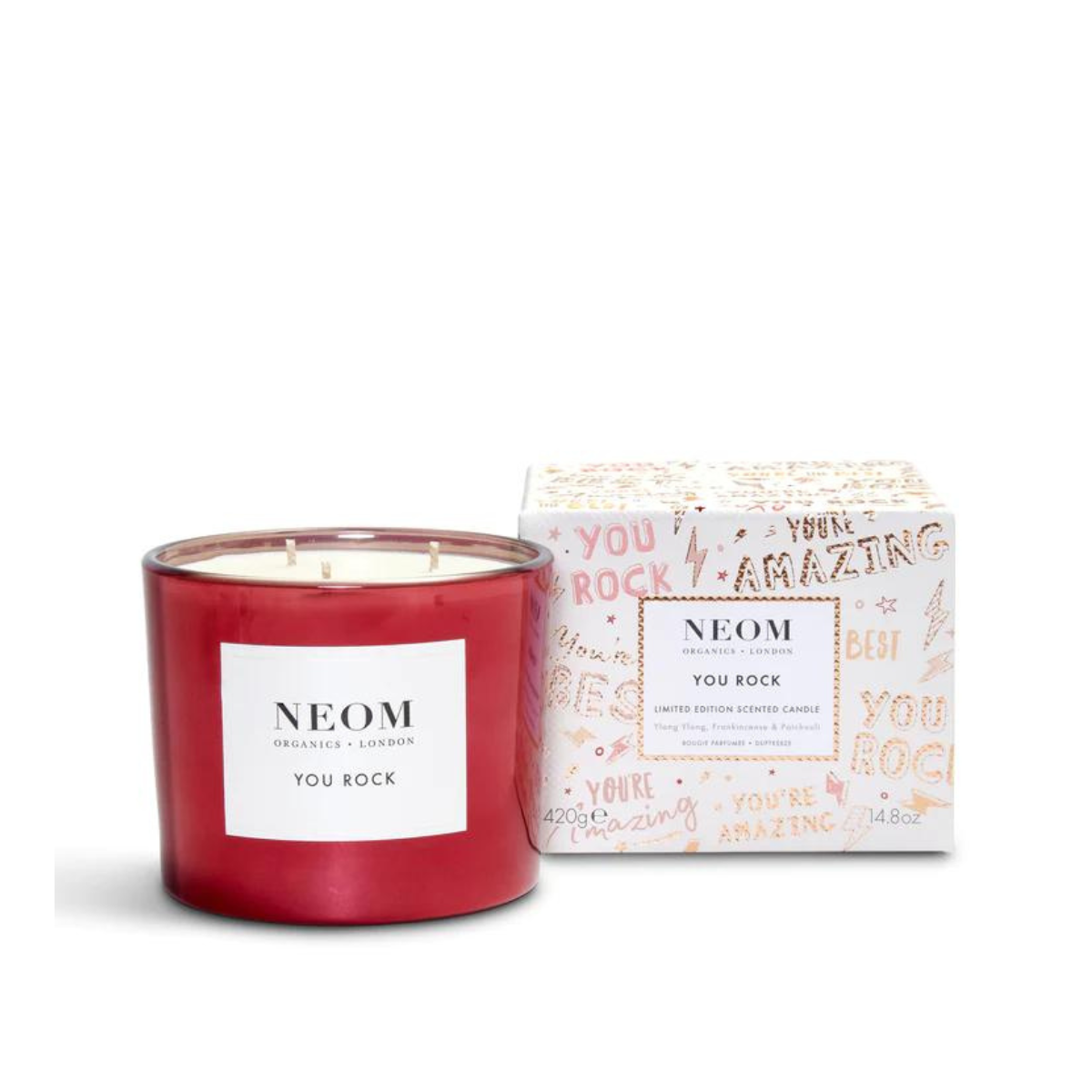Neom You Rock Limited Edition Scented Candle (3 wick)