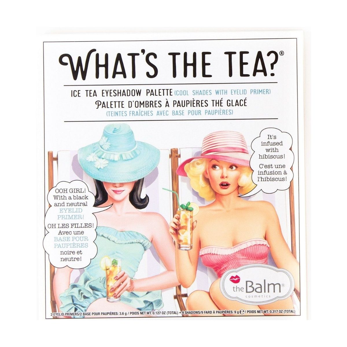 theBalm What's The Tea? Ice Tea Eyeshadow Palette.