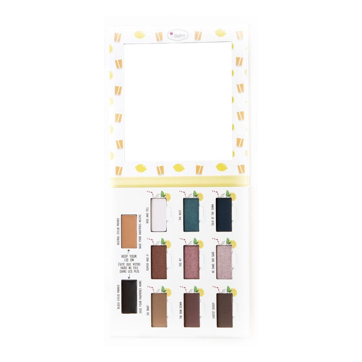 theBalm What's The Tea? Ice Tea Eyeshadow Palette.