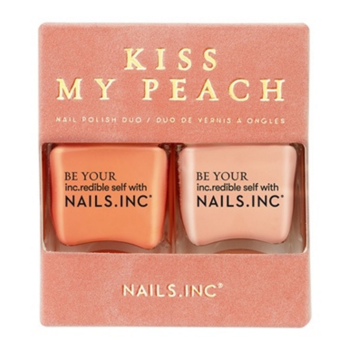 Nails.INC Polish Duo Kiss My Peach