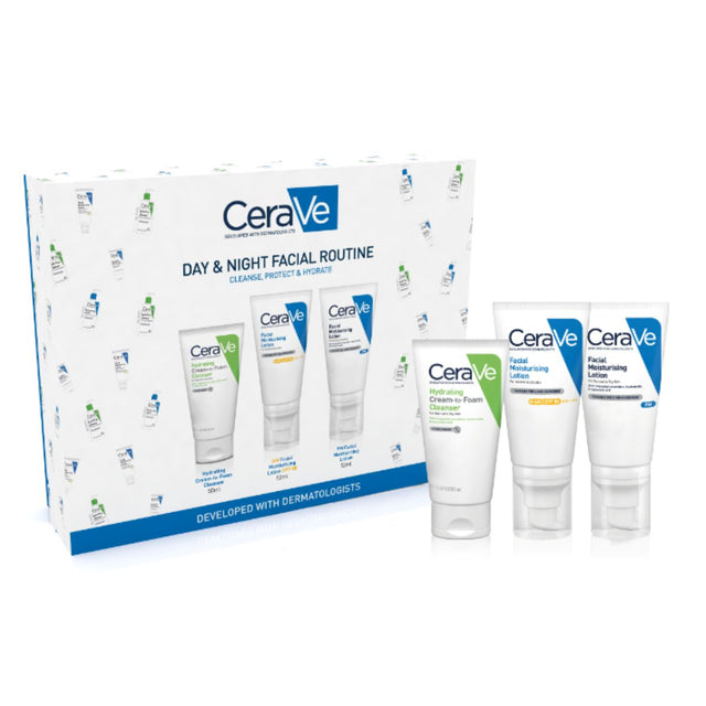 CeraVe Day & Night Facial Routine