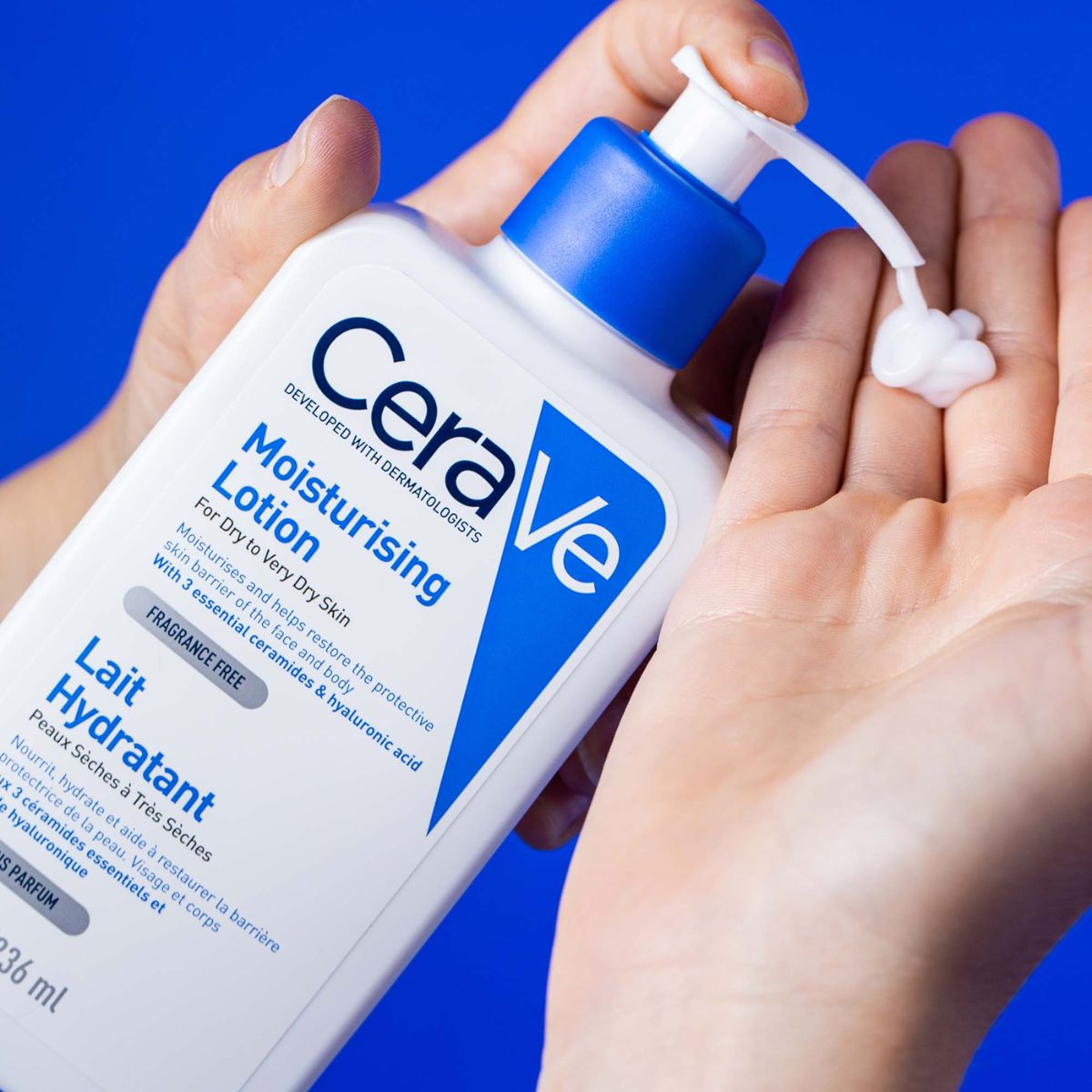 CeraVe Moisturising Lotion with Hyaluronic Acid & Ceramides for Normal to Very Dry Skin 473ml