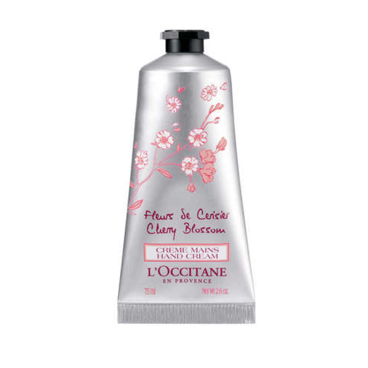 L'Occitane Cherry Blossom Petal-Soft Hand Cream.