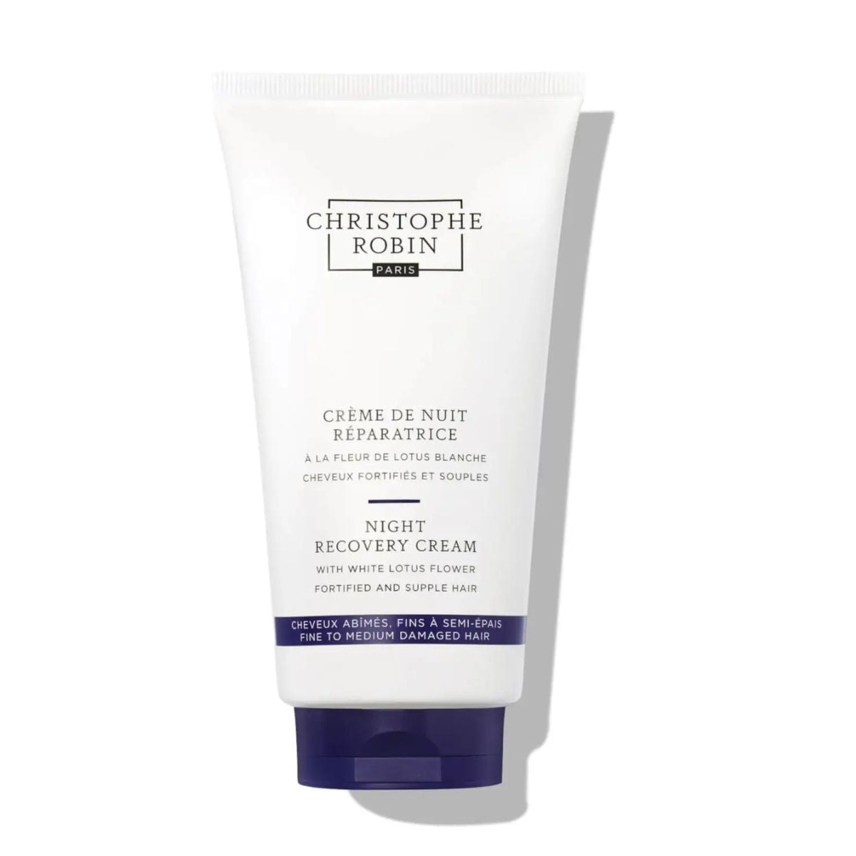 Christophe Robin Night Recovery Cream with White Lotus Flower
