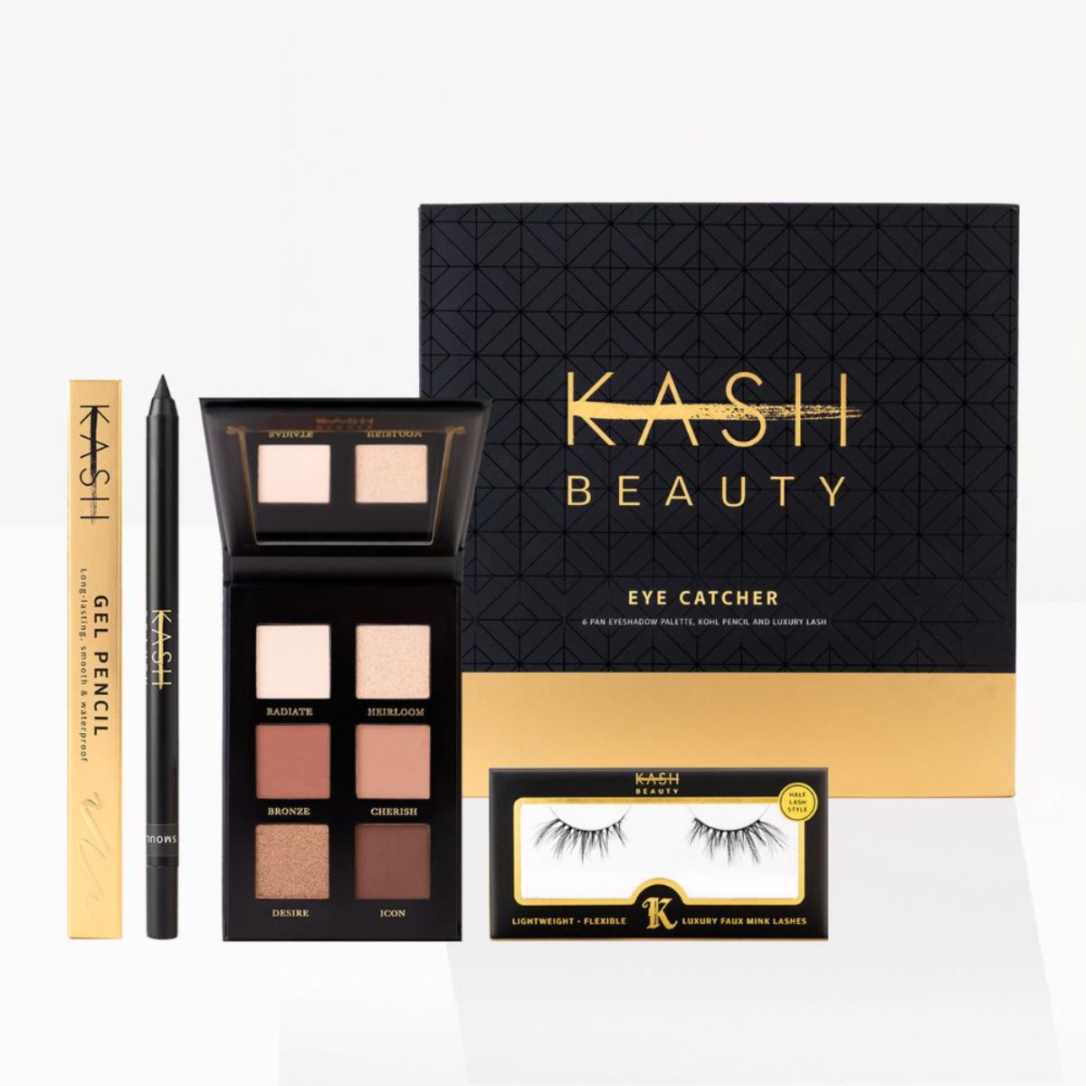 Kash Beauty Complete Eye Gift Set Burnished Bronze. 25% OFF