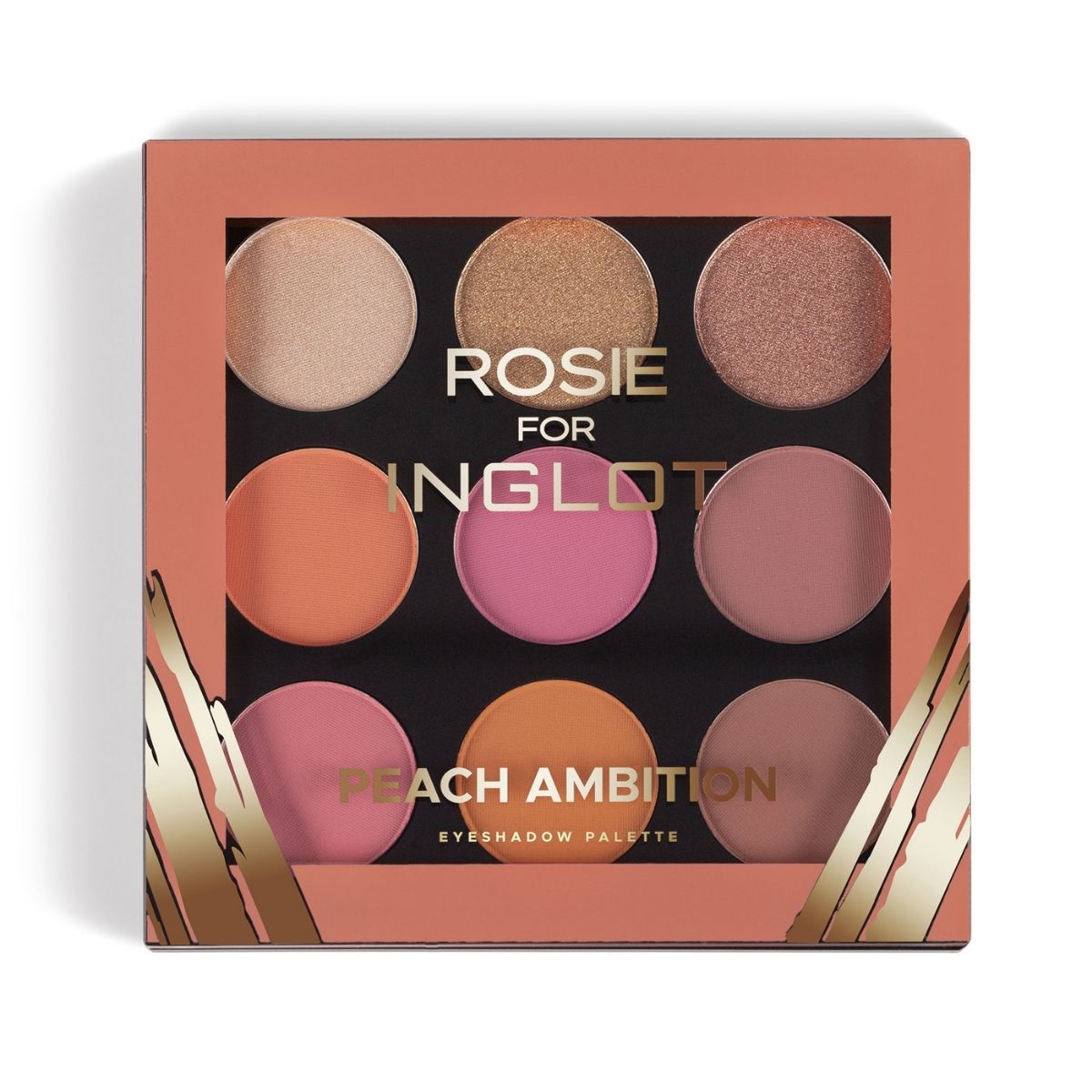 Inglot Rosie Eye Shadow Palette Peach Ambition. 25%