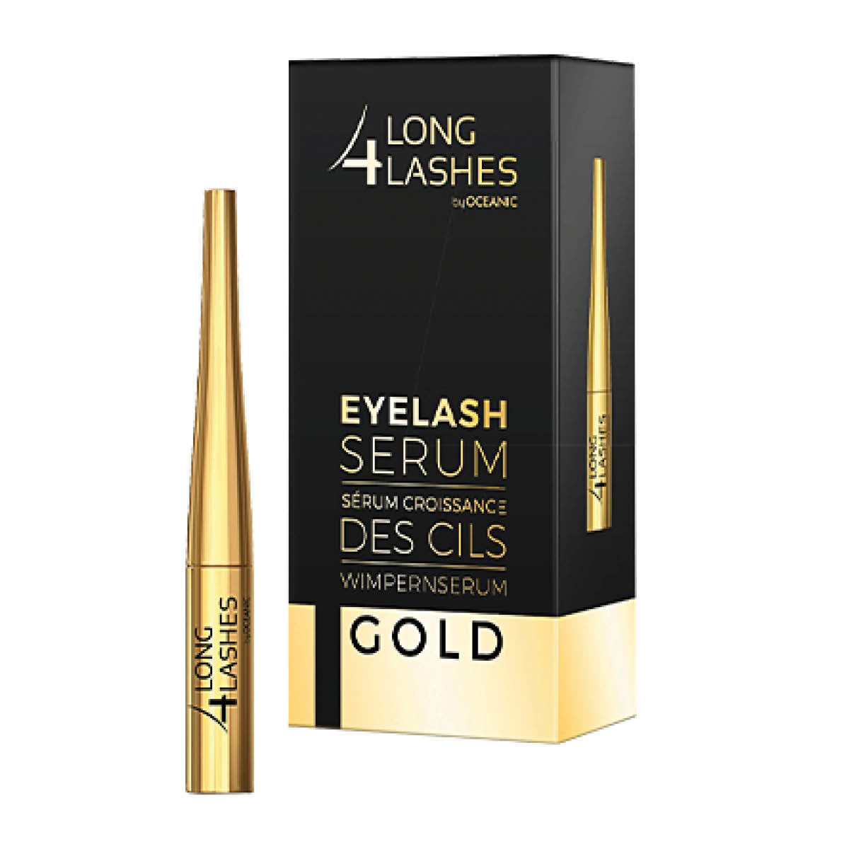 Long4Lashes Eyelash Growth Gold Serum