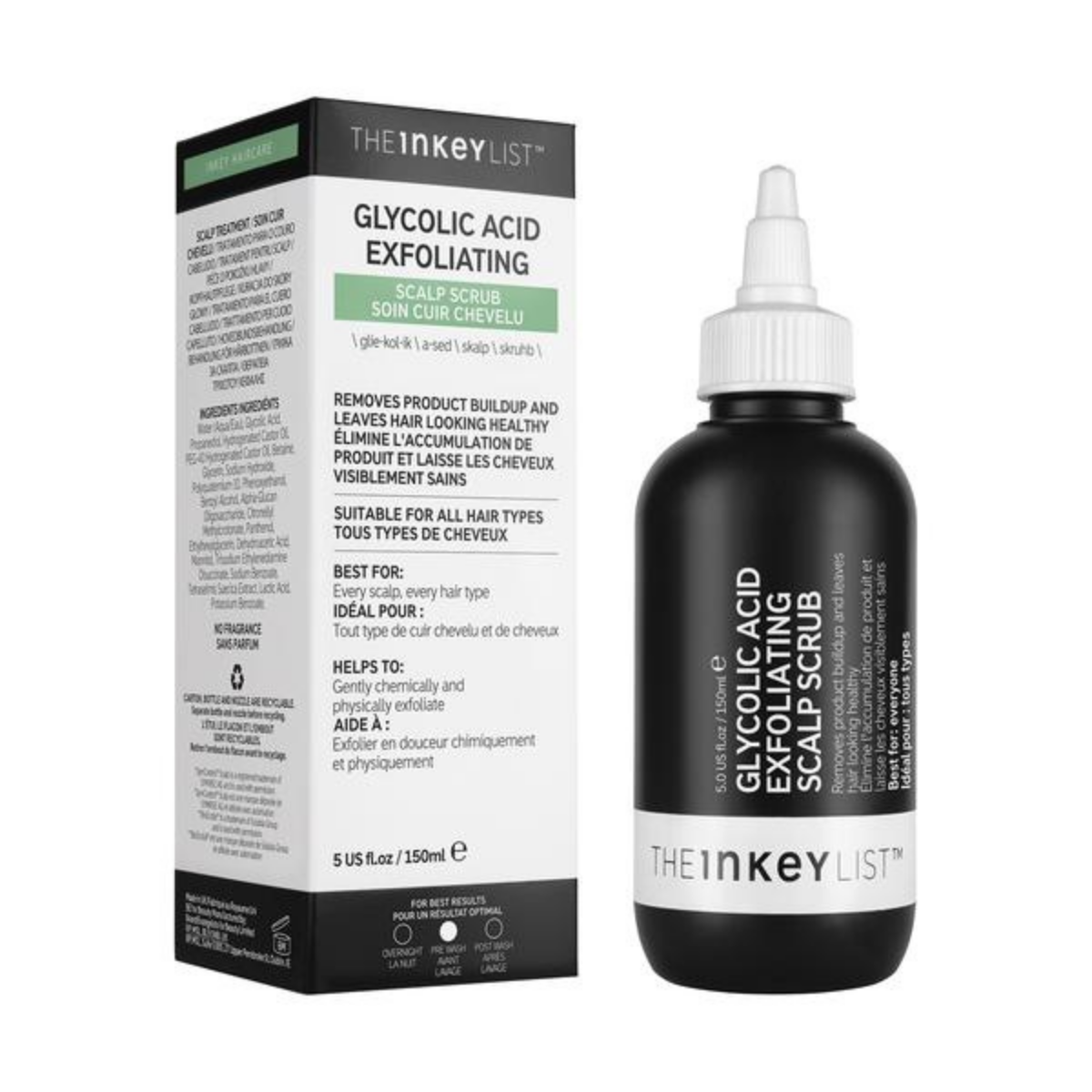 The Inkey List Glycolic Acid Exfoliating Scalp Scrub