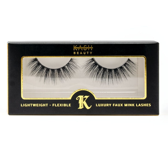 Kash Beauty Faux-Mink Eyelashes- Charm