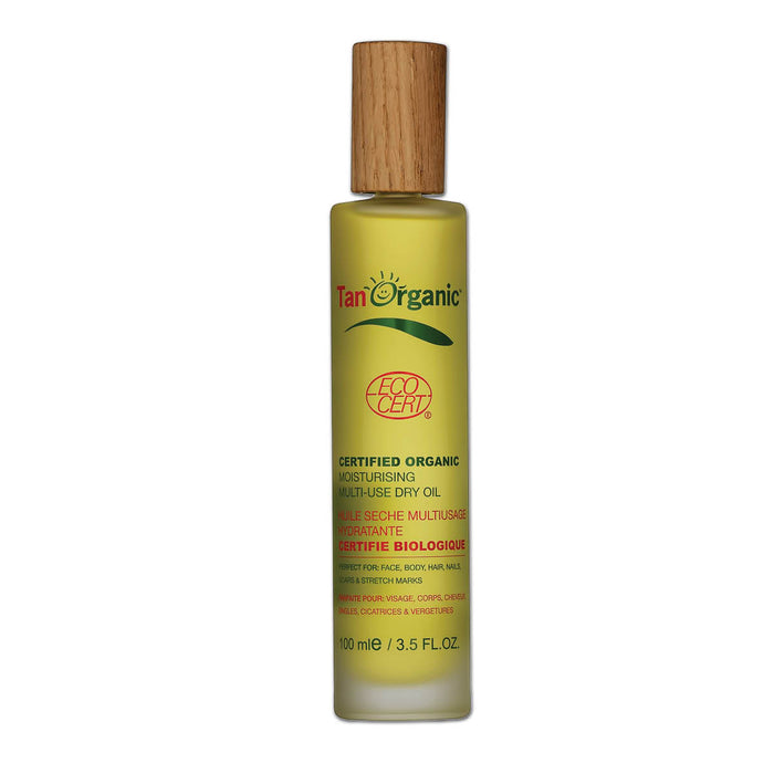 Tan Organic Multi-Use Dry Oil
