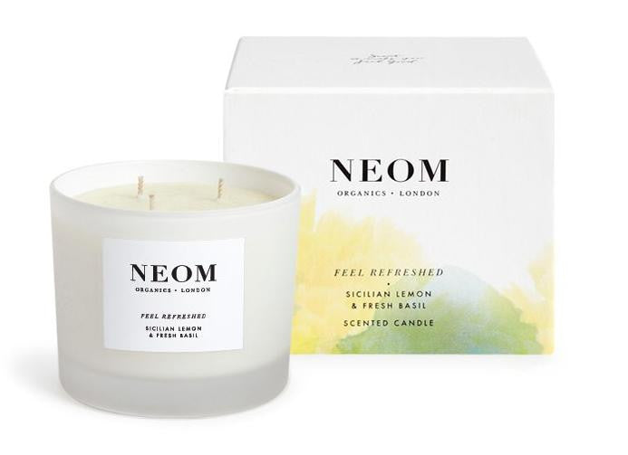 Neom Scent to Boost Your Energy Feel Refreshed Candle 3 Wick