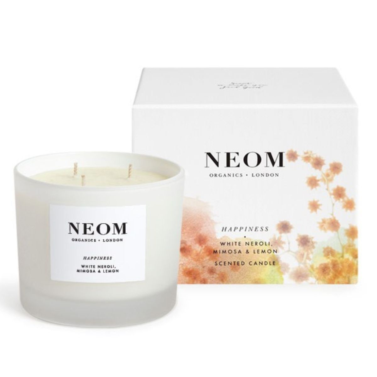 Neom Scent to Make You Happy Candle 3 Wick