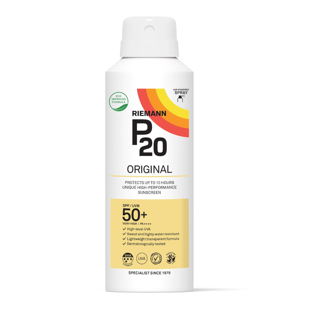 P20 Sun Protection SPF50 Continuous Spray 150ml