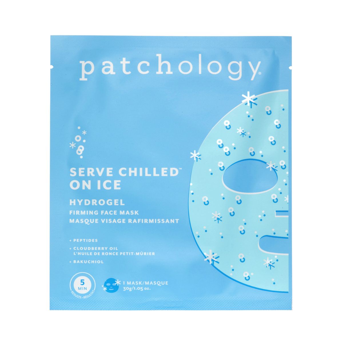 Patchology Served Over Ice Firming Hydrogel Face Mask