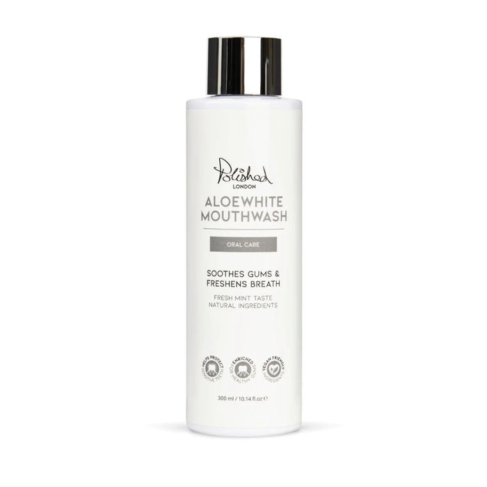 Polished London Aloe White Mouth Wash.
