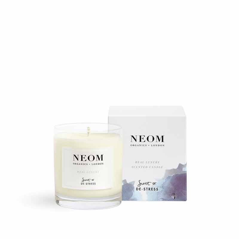 Neom Scent to De-Stress Real Luxury Candle 1 Wick